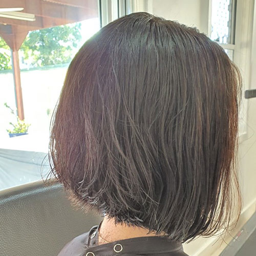 Renee's stylish new bob