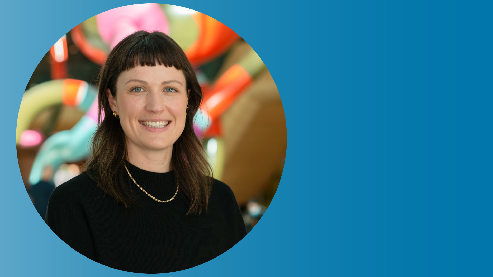 Dr Michelle Tennant from the Murdoch Children’s Research Institute (MCRI) is an early career researcher specialising in the use of virtual reality to ease psychological trauma for children undergoing radiotherapy as part of their treatment