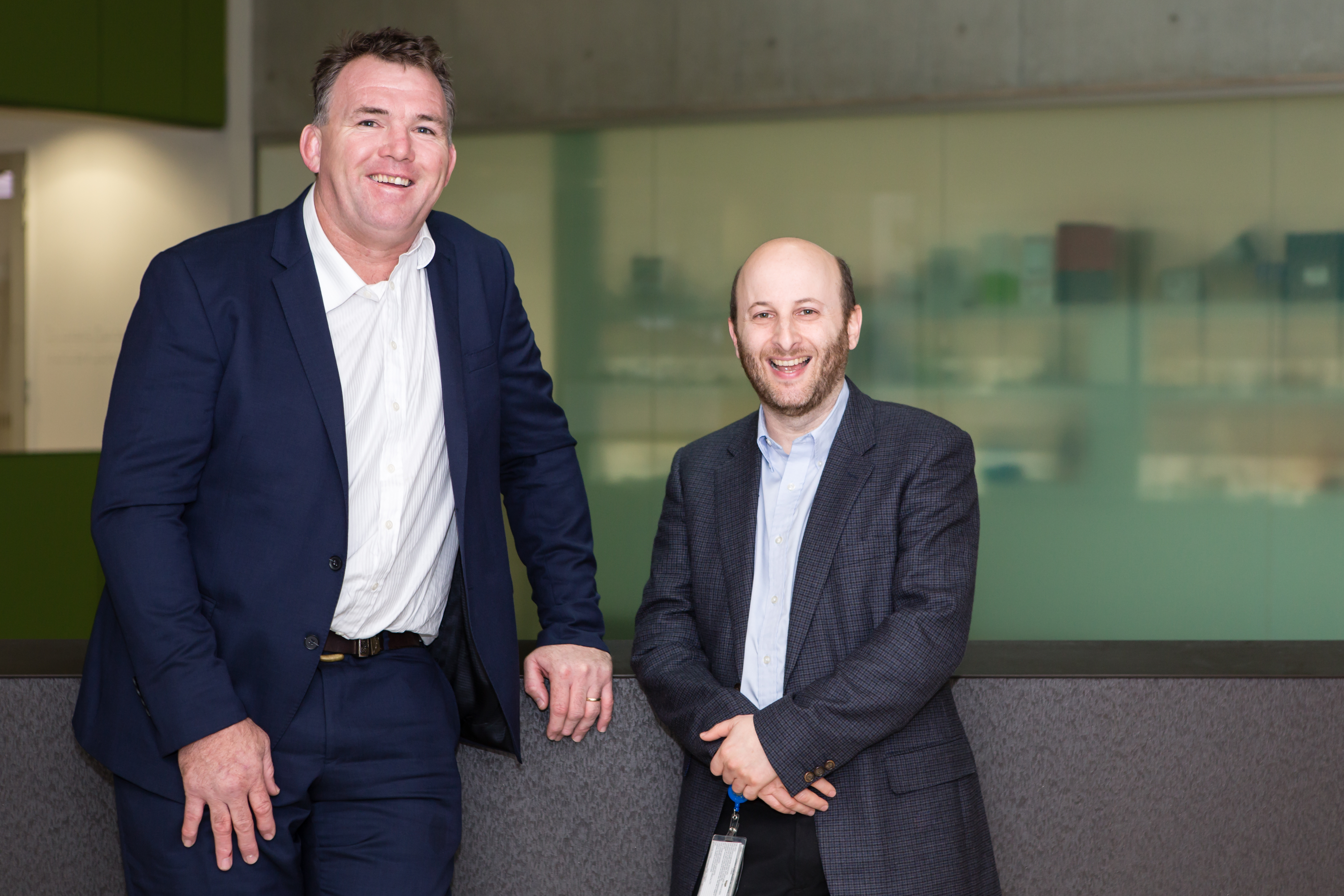 The Kids' Cancer Project CEO - Owen Finegan and Professor David Ziegler